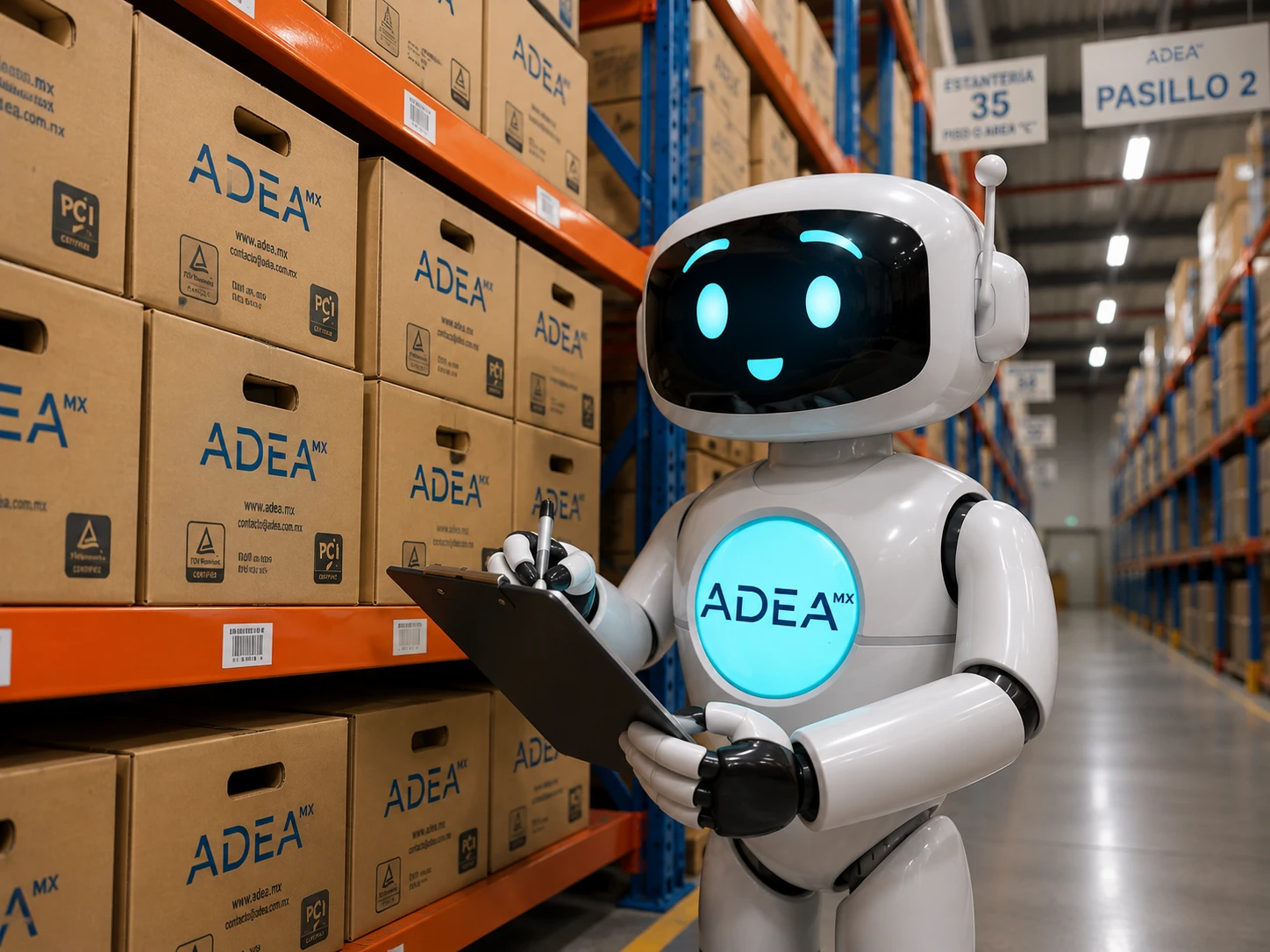 El robot de AdeA en el archivo de Guarda y Custodia
